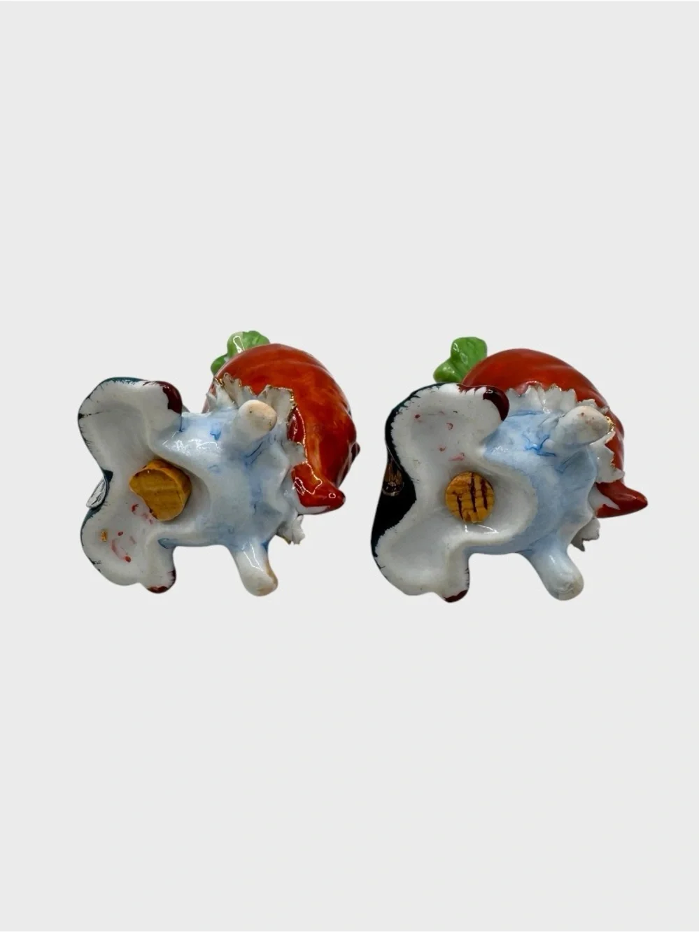 Vintage Anthropomorphic Carrot Shakers